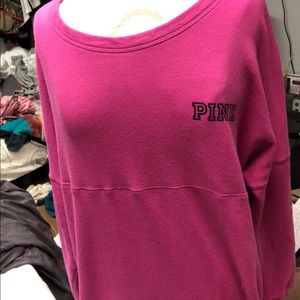Crew sweater Victoria’s Secret pink